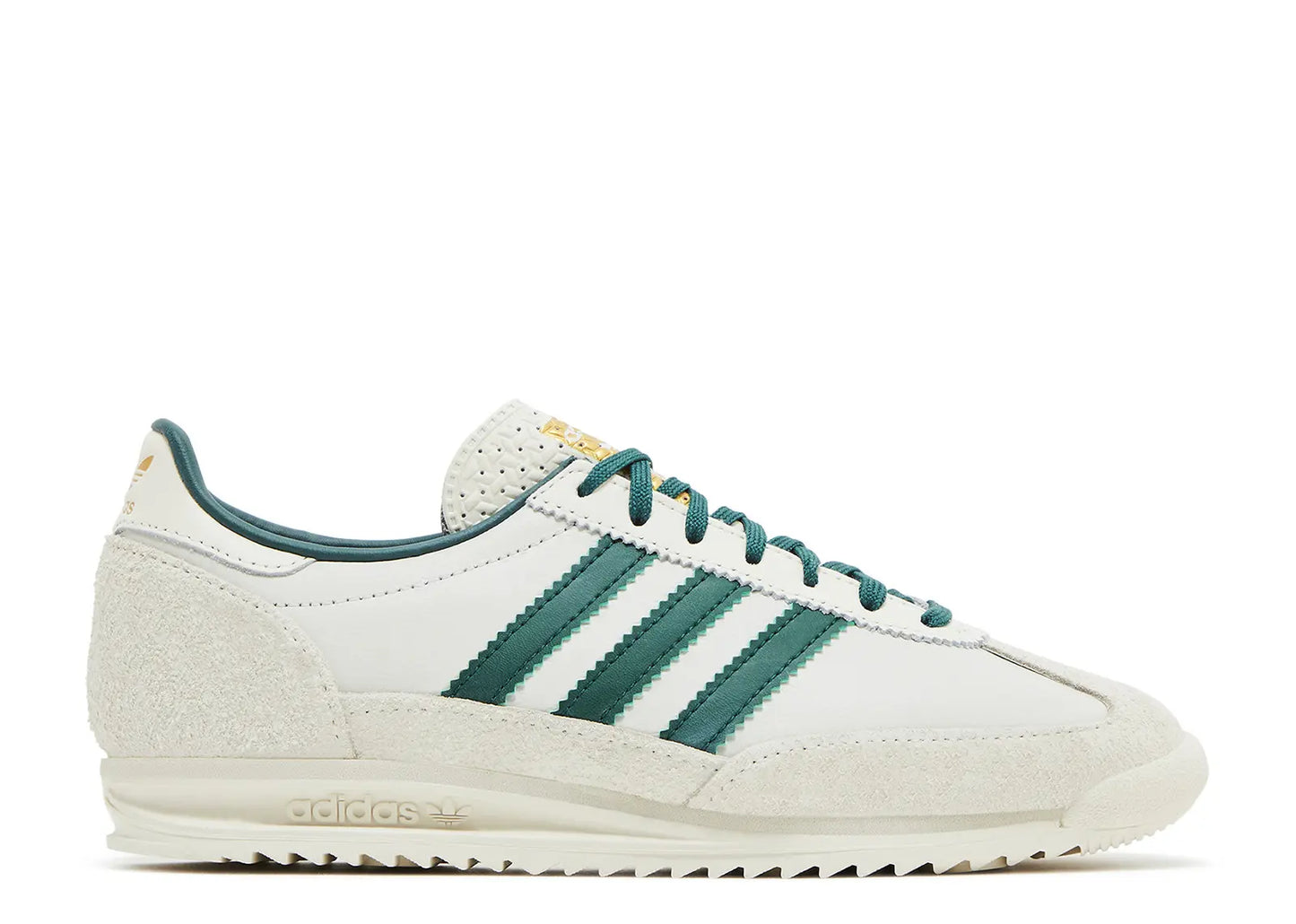 Adidas SL72 “Off white Collegiate Green”