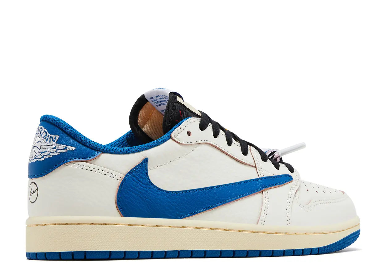 Travis Scott x Air Jordan 1 Low OG SP 'Sail Military Blue'